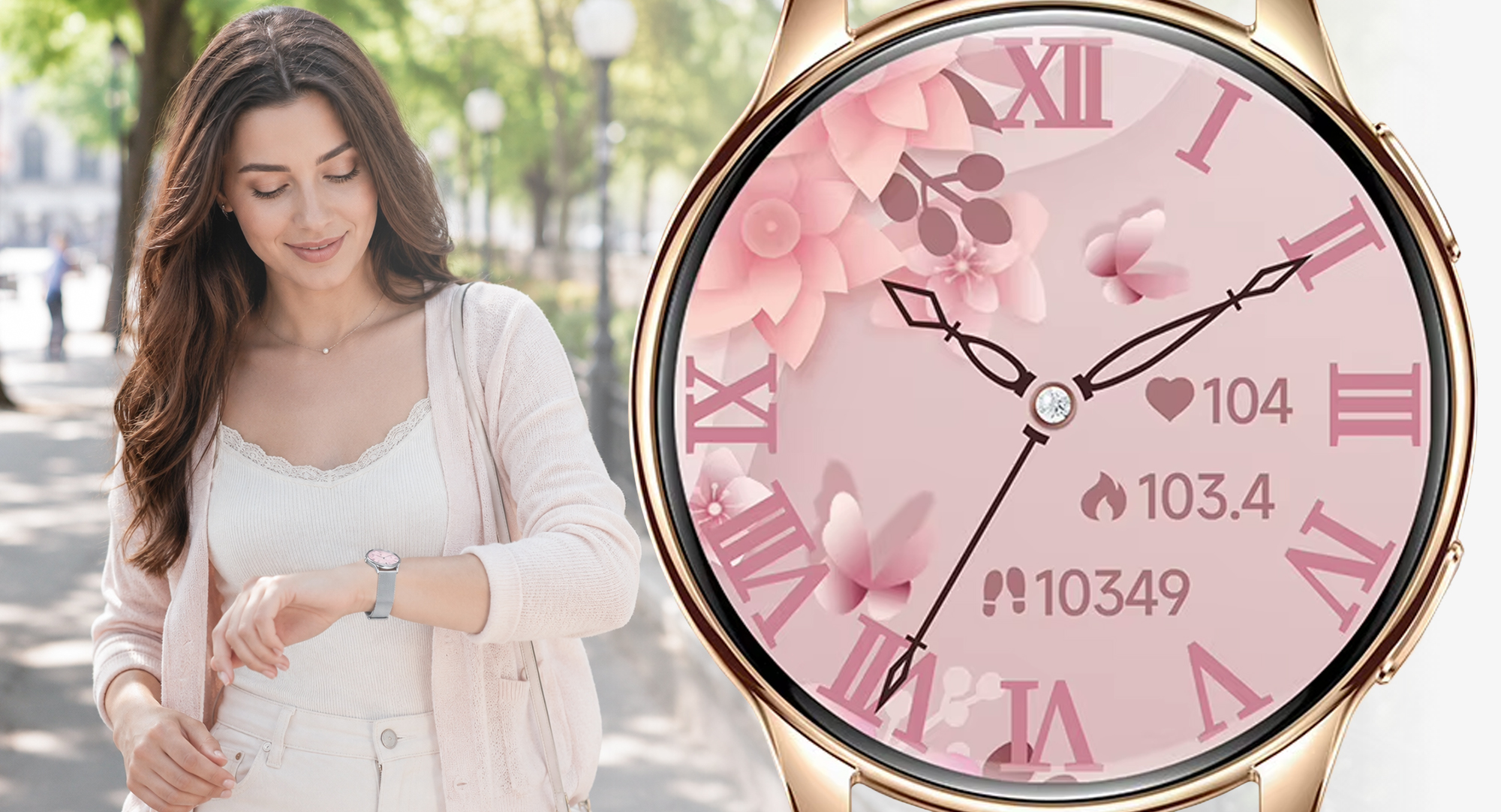 Smartwatch Hagen HB13 z monitorowaniem aktywności