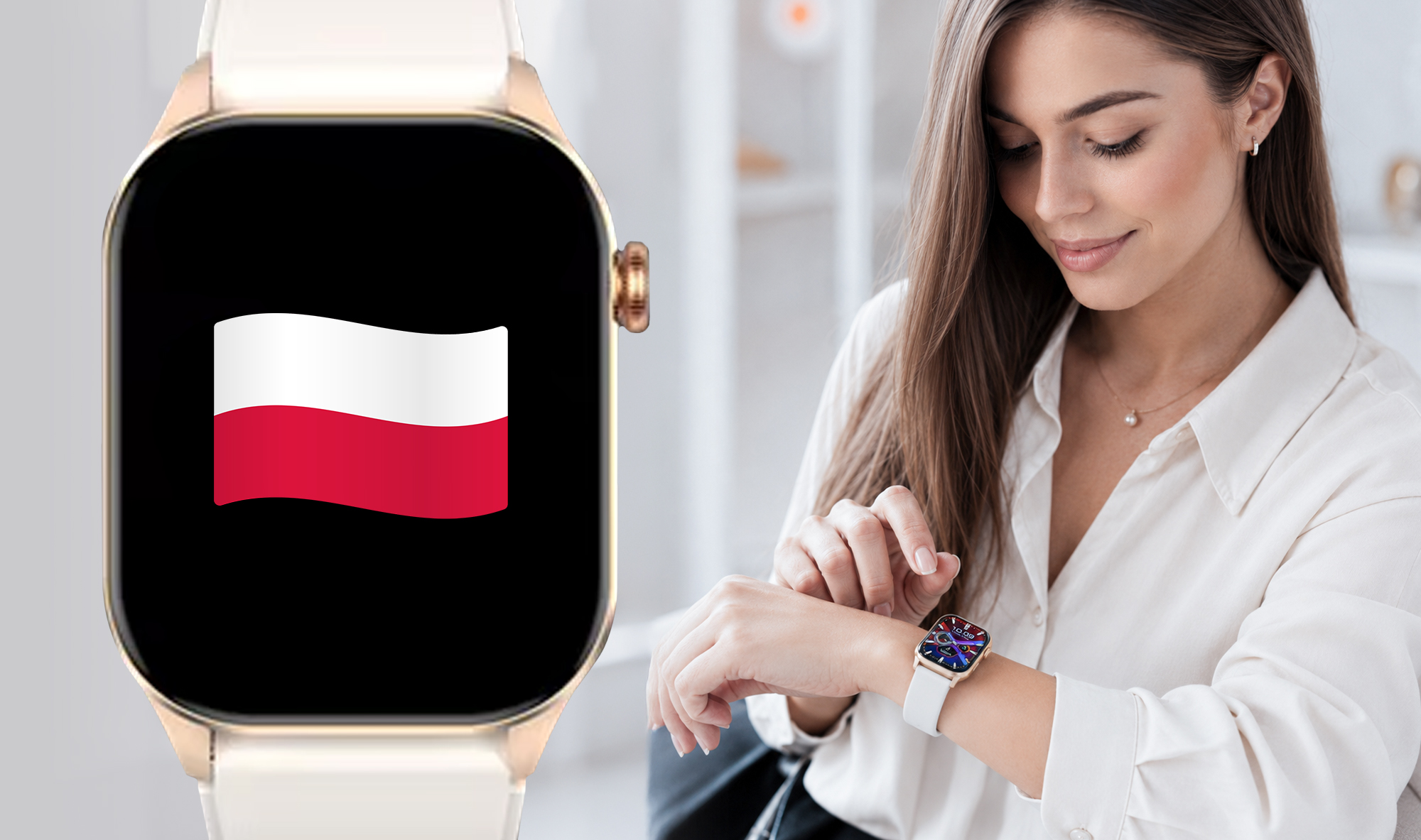 Smartwatch Hagen HB18 z menu w języku polskim