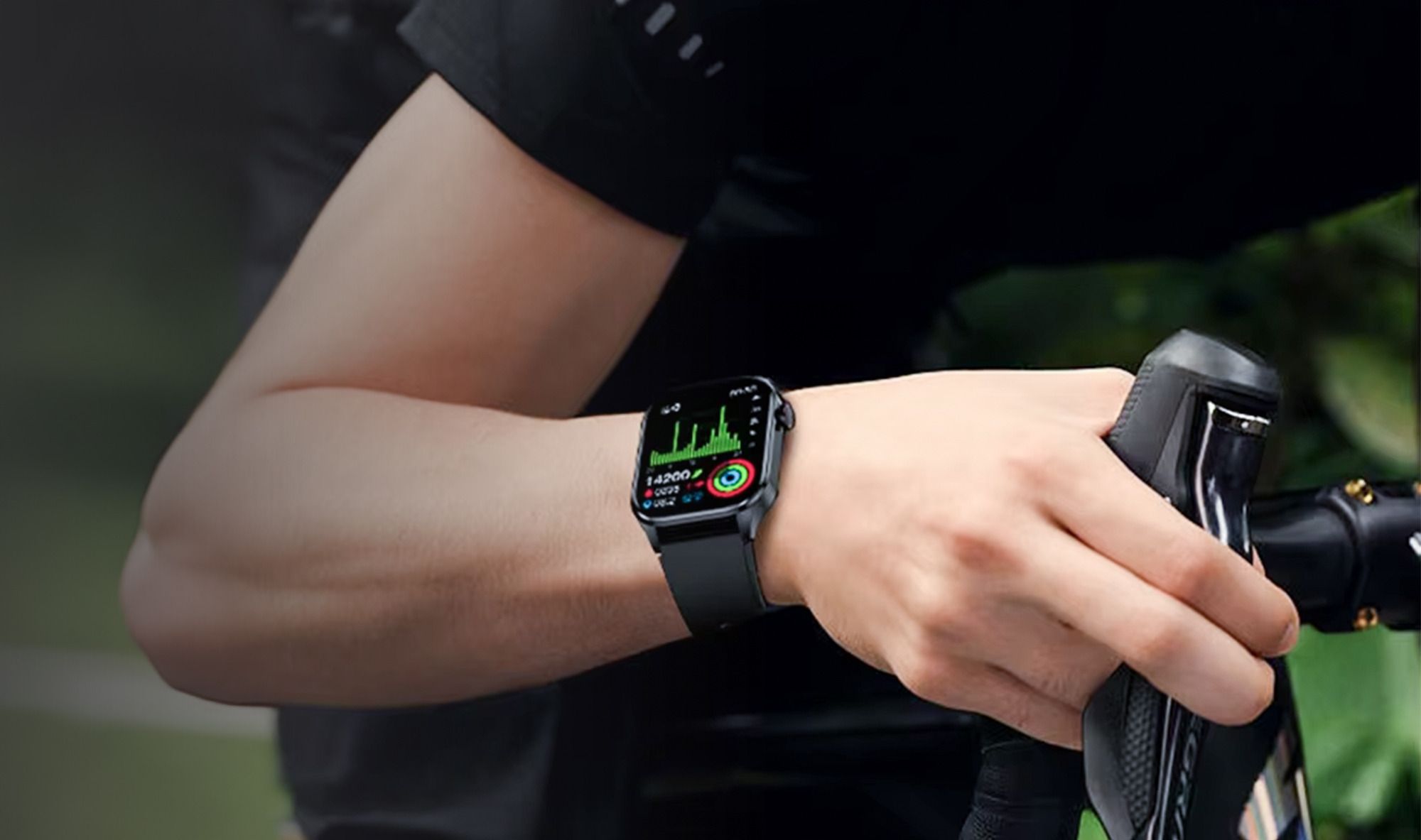 Smartwatch Hagen HB18 z pomiarem aktywności