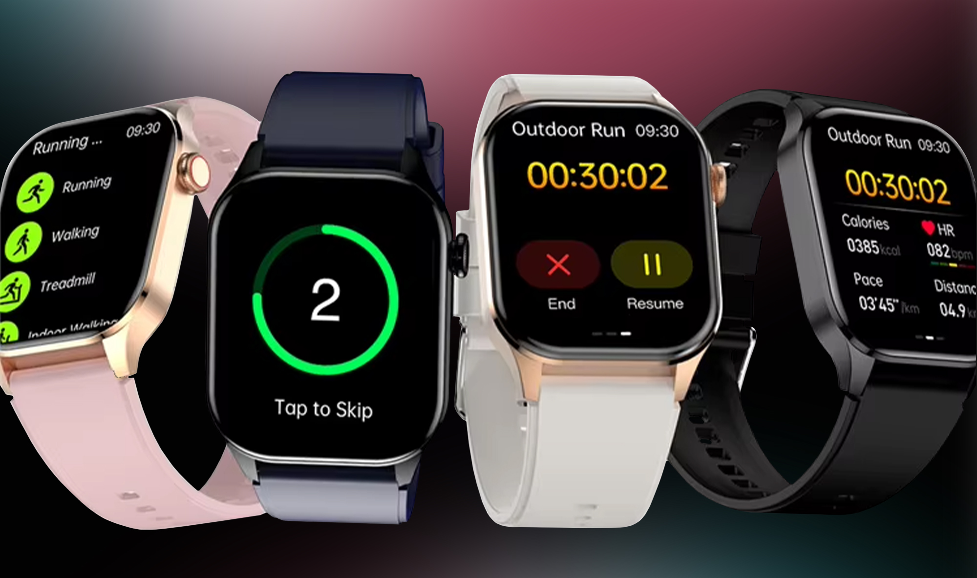 Smartwatch Hagen HB18 z trybami sportowymi