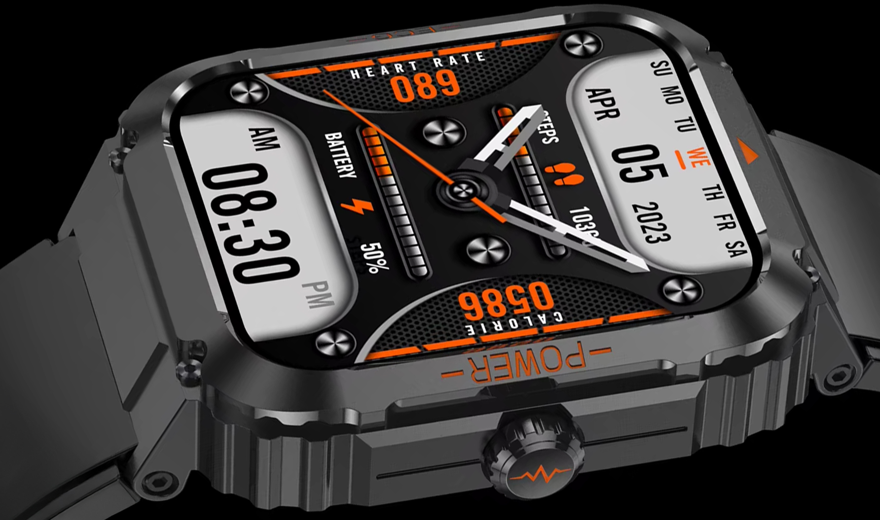 Smartwatch Hagen HB21 z dotykowym ekranem