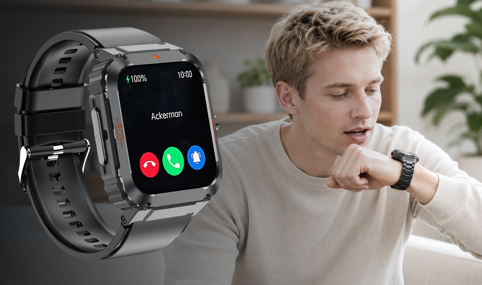 Smartwatch Hagen HB21 z funkcją rozmów