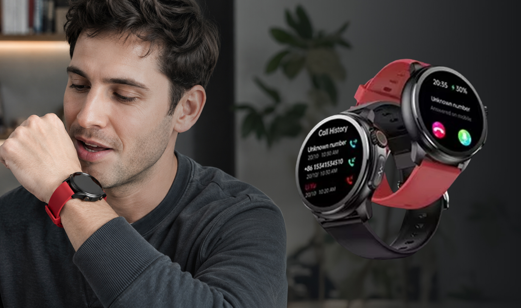 Smartwatch Hagen HB29 z funkcją rozmów
