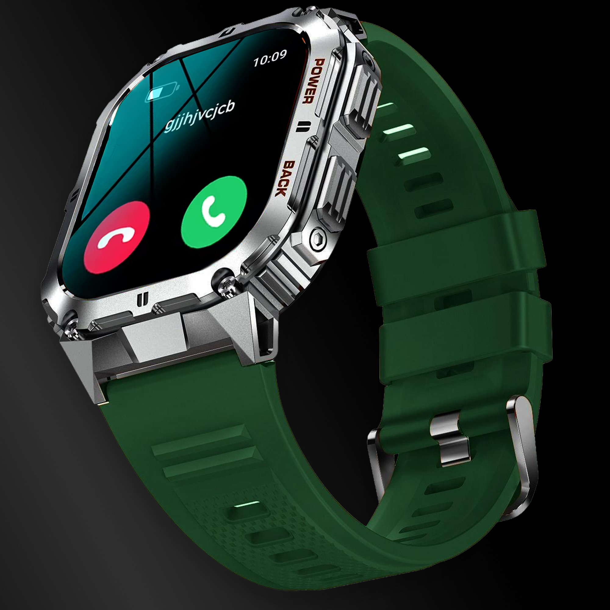 Funkcja łątwego odbierania połączeń i wiadomości w smartwatchu Hagen HC97