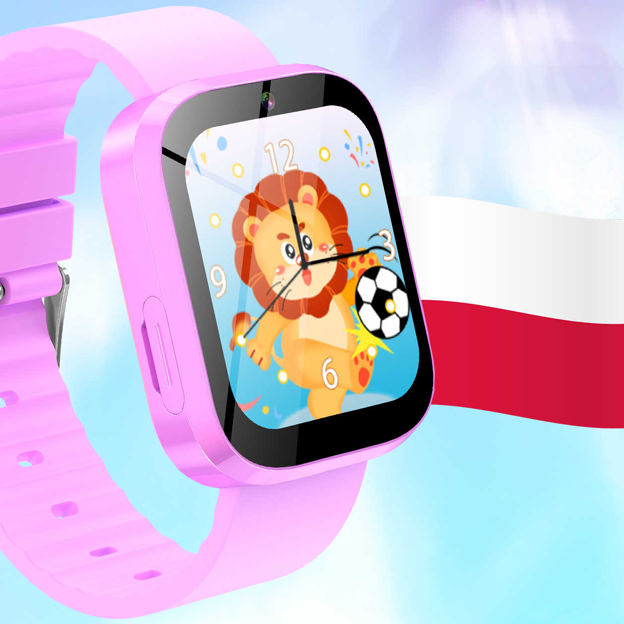 Smartwatch Hagen HK5 z polskim menu