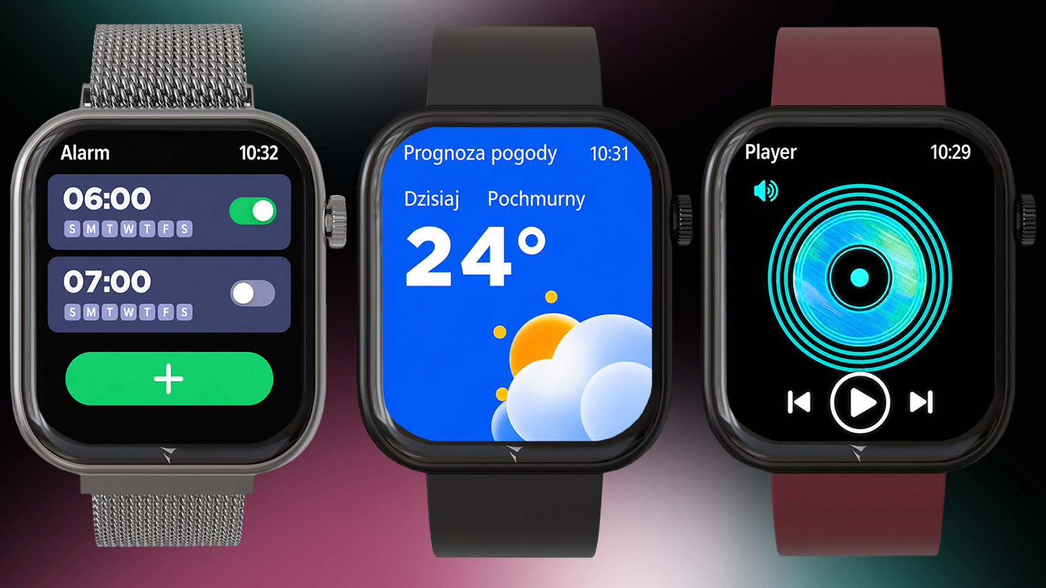 Smartwatch Techmade Glam z codziennymi narzędziami