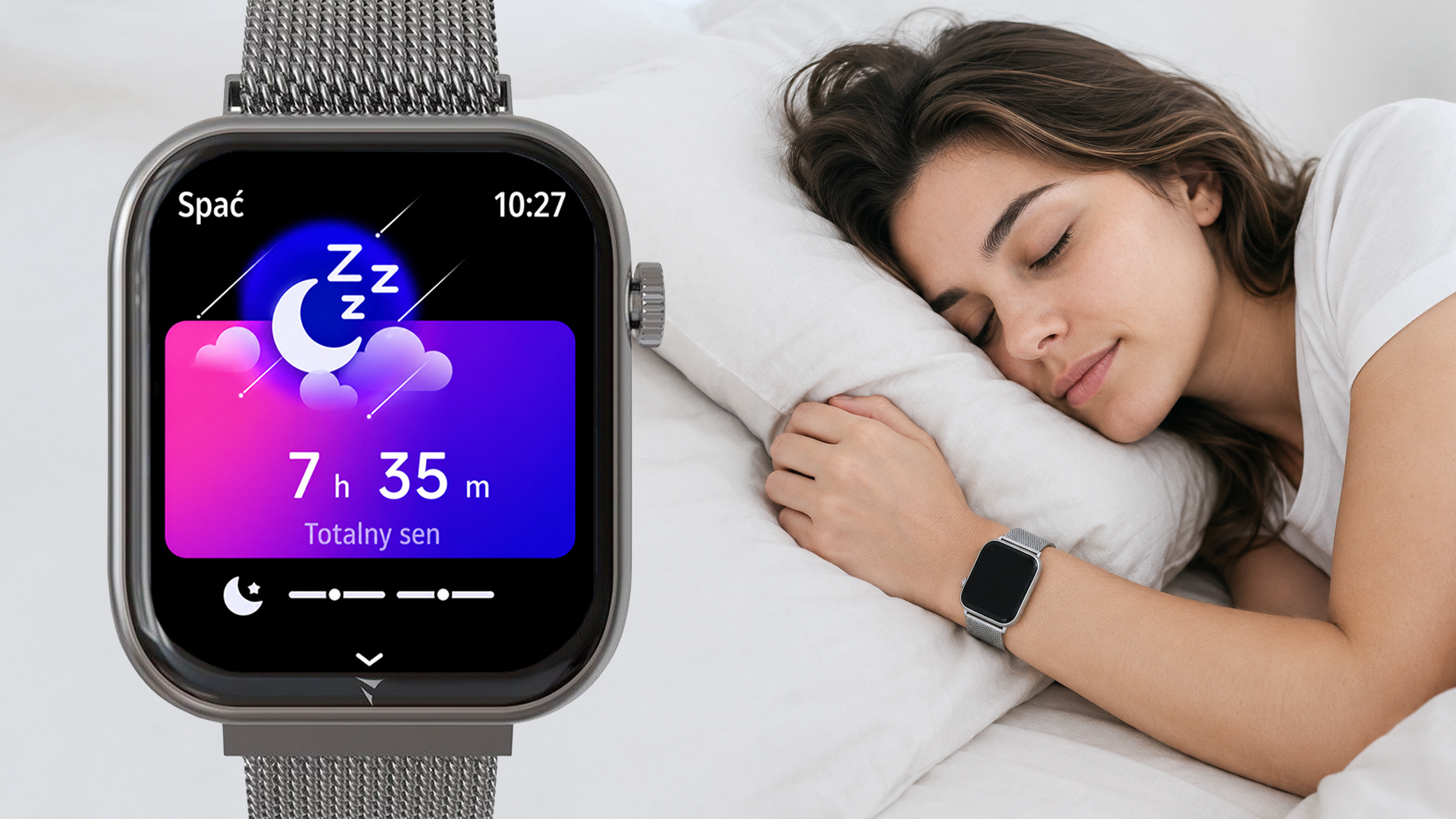 Smartwatch Techmade Glam z monitorem snu