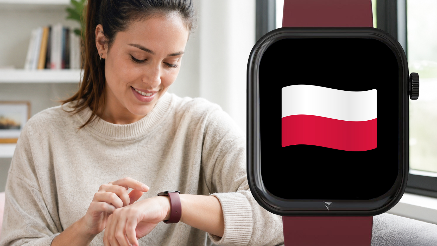 Smartwatch Techmade Glam z polskim menu