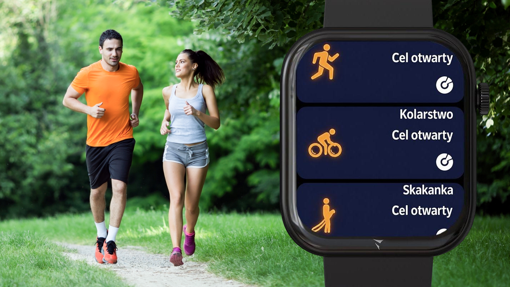Smartwatch Techmade Glam z trybami sportowymi