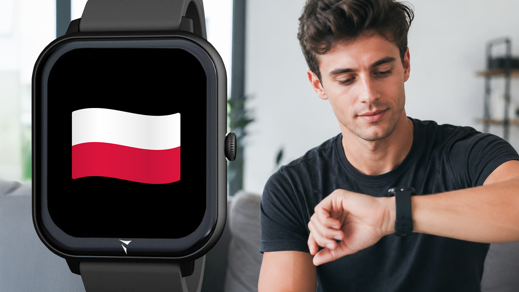 Smartwatch Techmade Glow z polskim menu