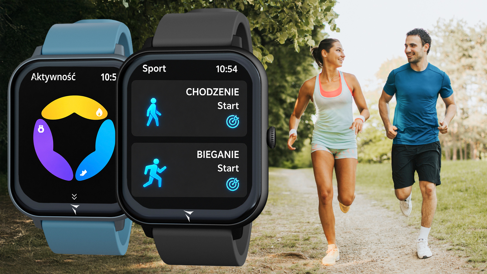 Smartwatch Techmade Glow z trybami sportowymi