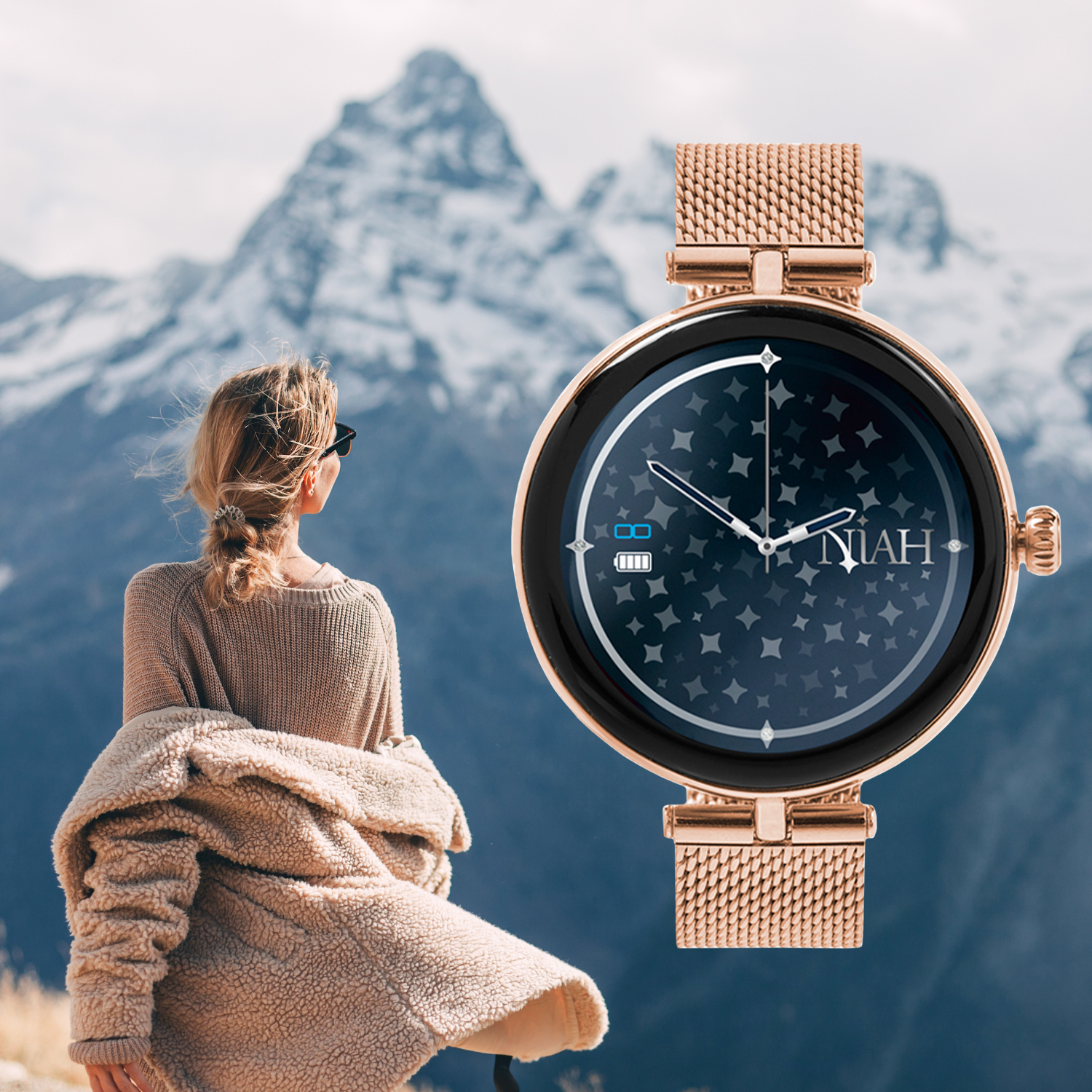 Smartwatch Techmade NIAH Lyra pomiar aktywności