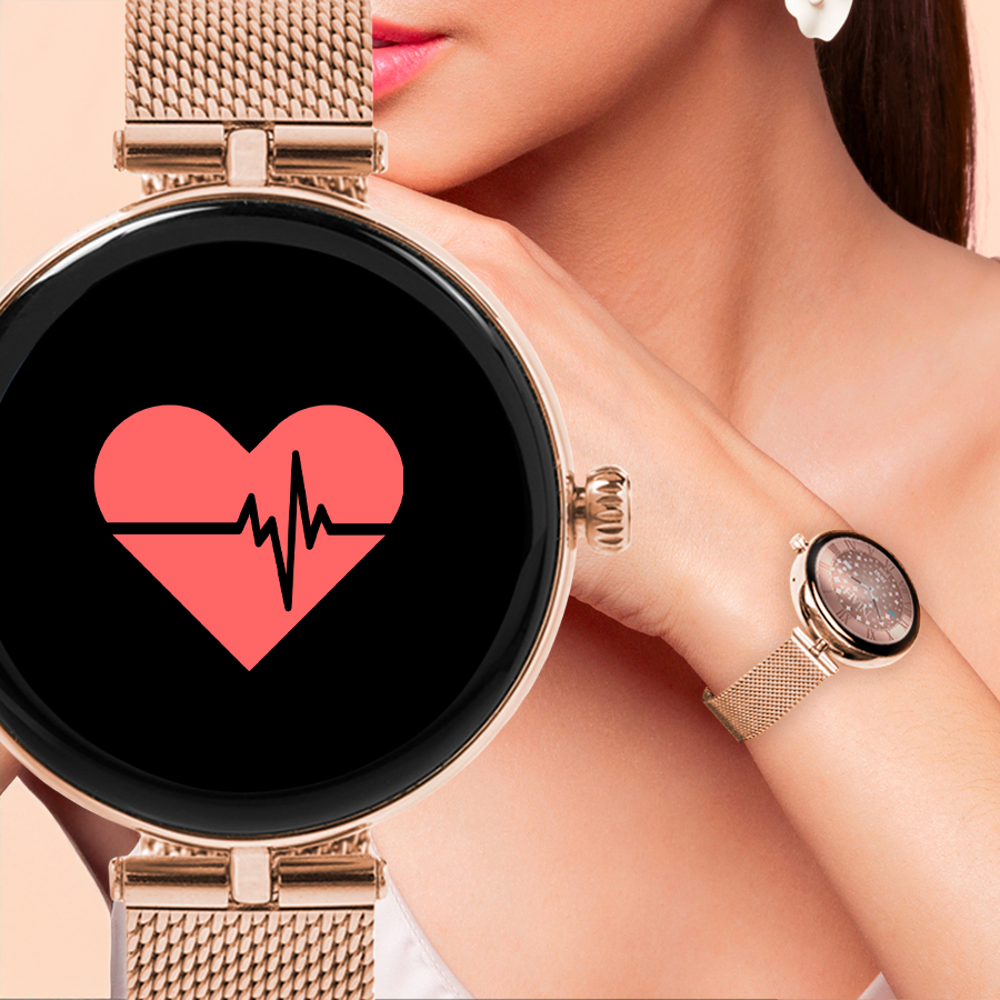 Smartwatch Techmade NIAH Lyra pomiar tętna