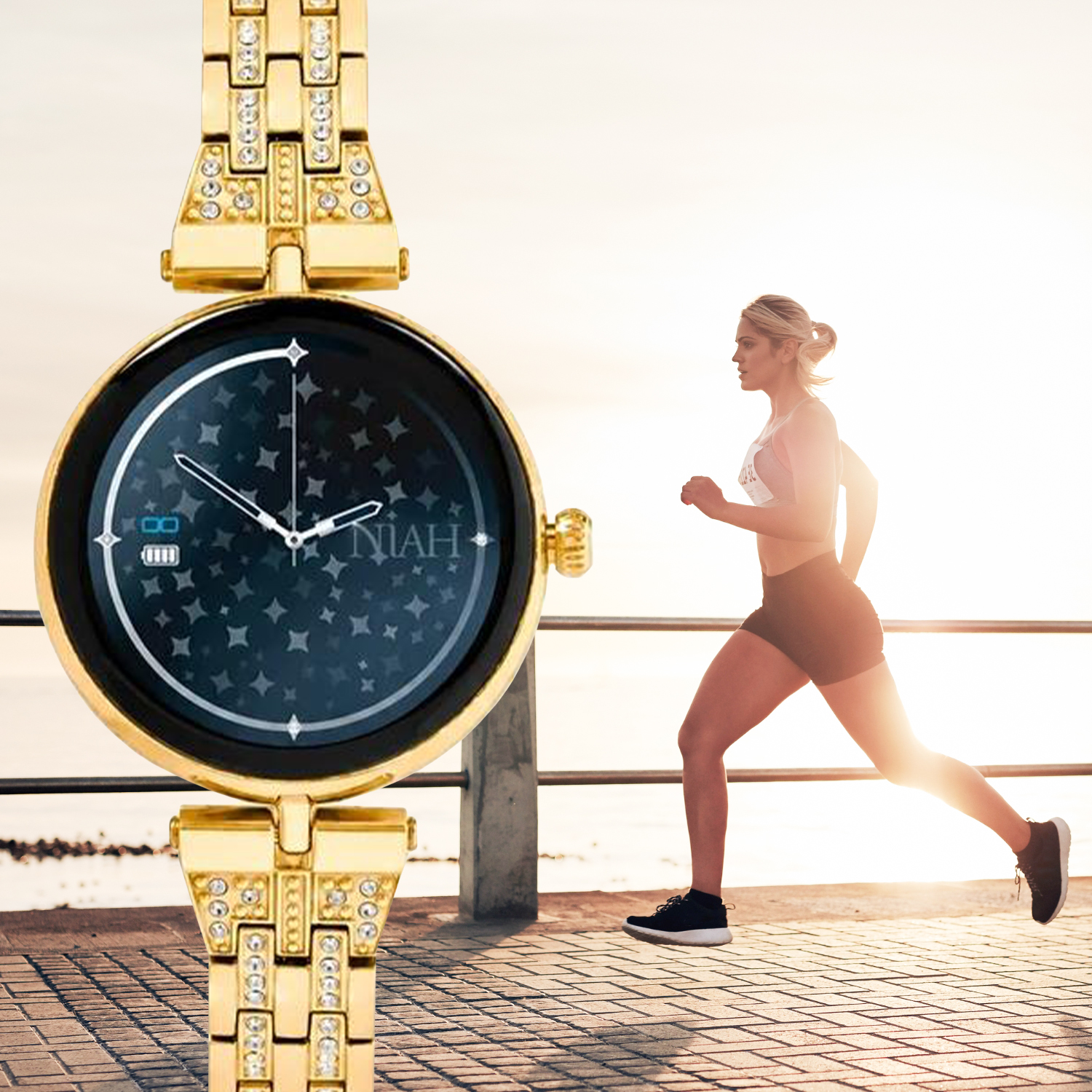 Smartwatch Techmade NIAH Lyra tryby sportowe