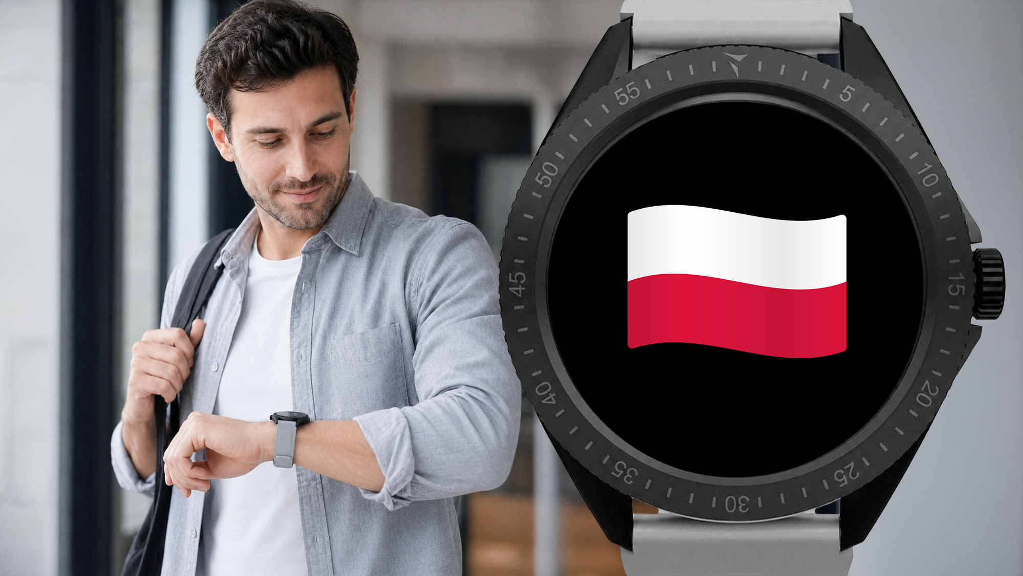 Smartwatch Techmade Rocks 2.0 z polskim menu