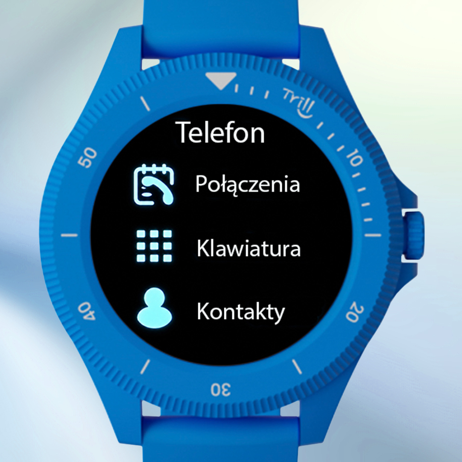 Smartwatche Techmade Trill z funkcją połączeń