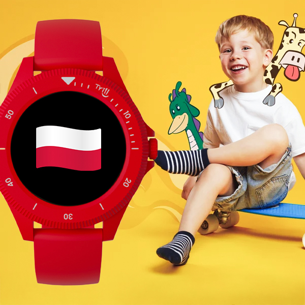 Smartwatche Techmade Trill z menu w języku polskim