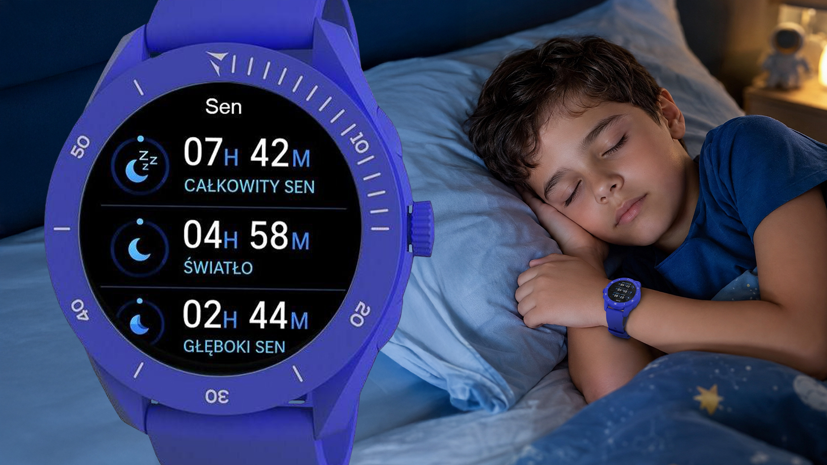 Smartwatche Techmade Young z monitorem snu