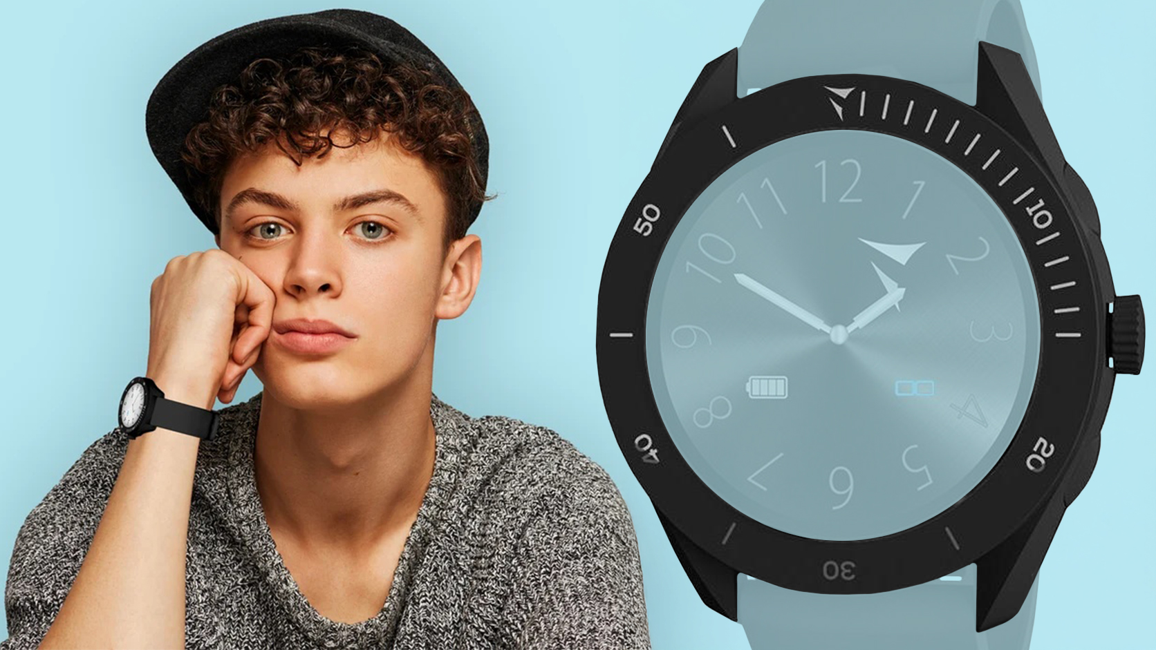 Smartwatche Techmade Young z okrągłą kopertą
