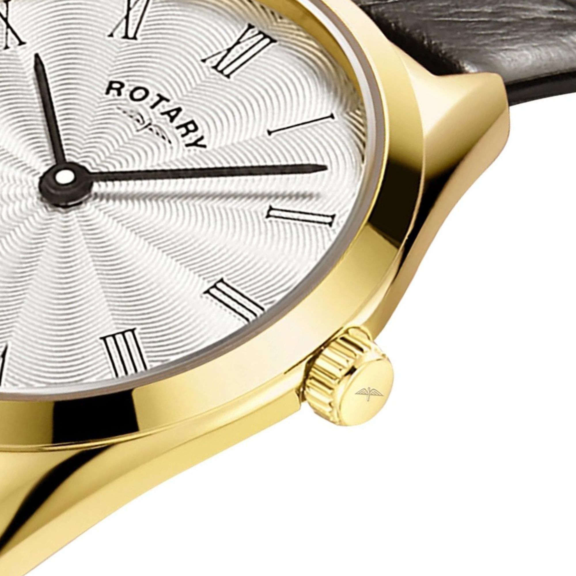 Smukła złota koperta zegarka Rotary Ultra Slim LS08013/01