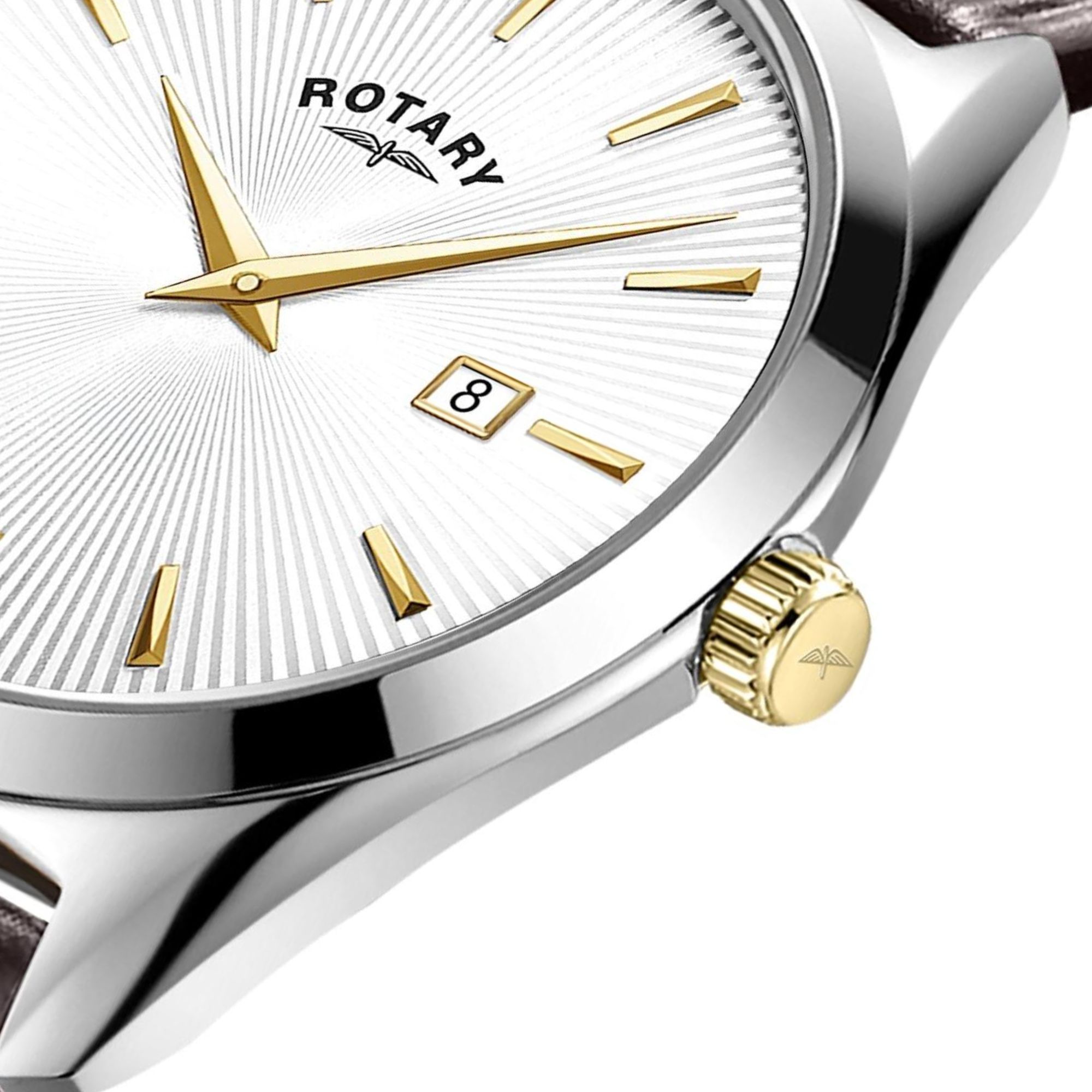 Smukły profil zegarka Rotary Ultra Slim GS08010/02