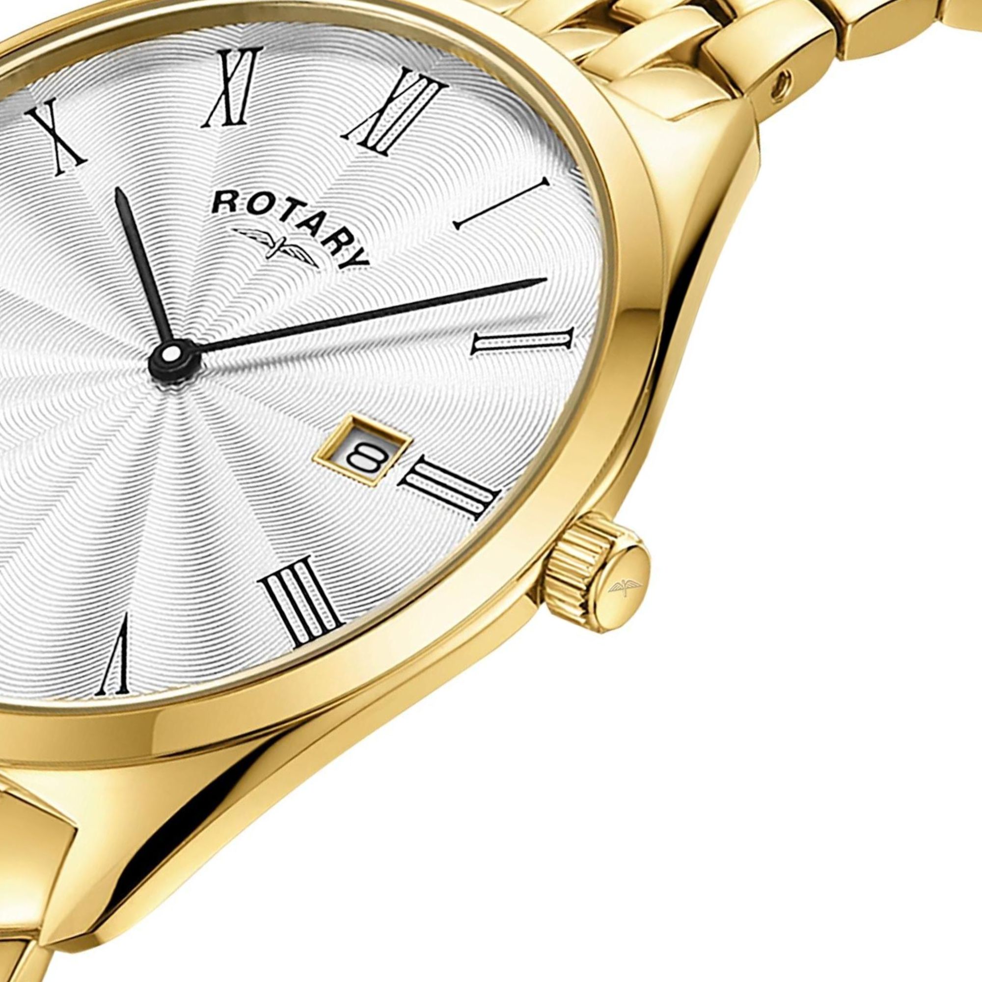 Smukły profil zegarka Rotary Ultra Slim LB08013/01