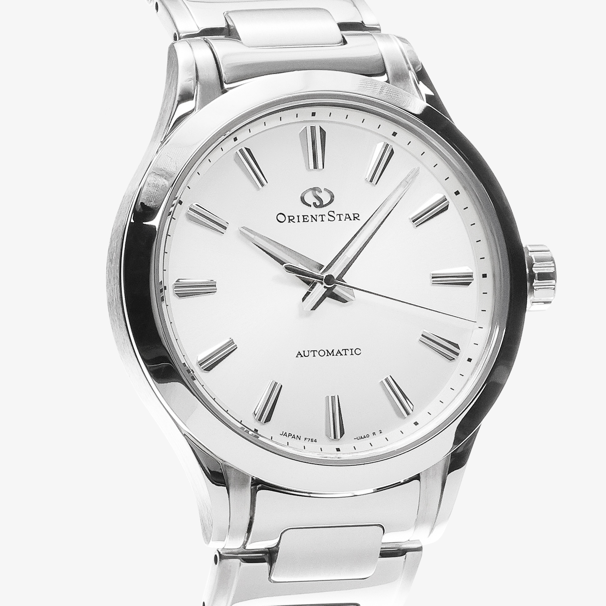 Srebrna tarcza Orient Star RE-BQ0003S00B