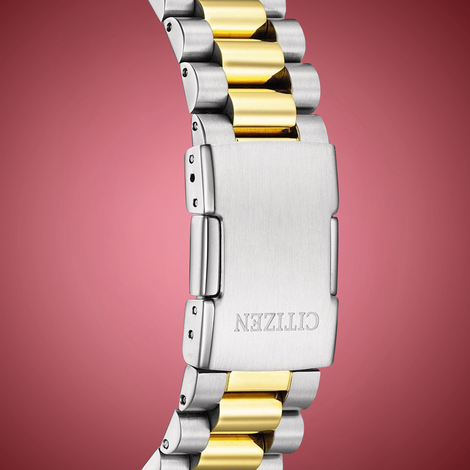Stalowa bransoleta bicolor Citizen Tsuyosa Shore Automatic