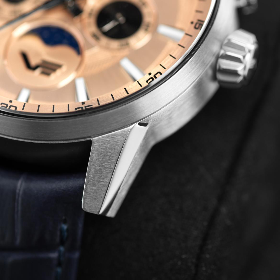 Stalowa koperta Vostok Europe Limousine Multifunction Moonphase 6P00-561A789