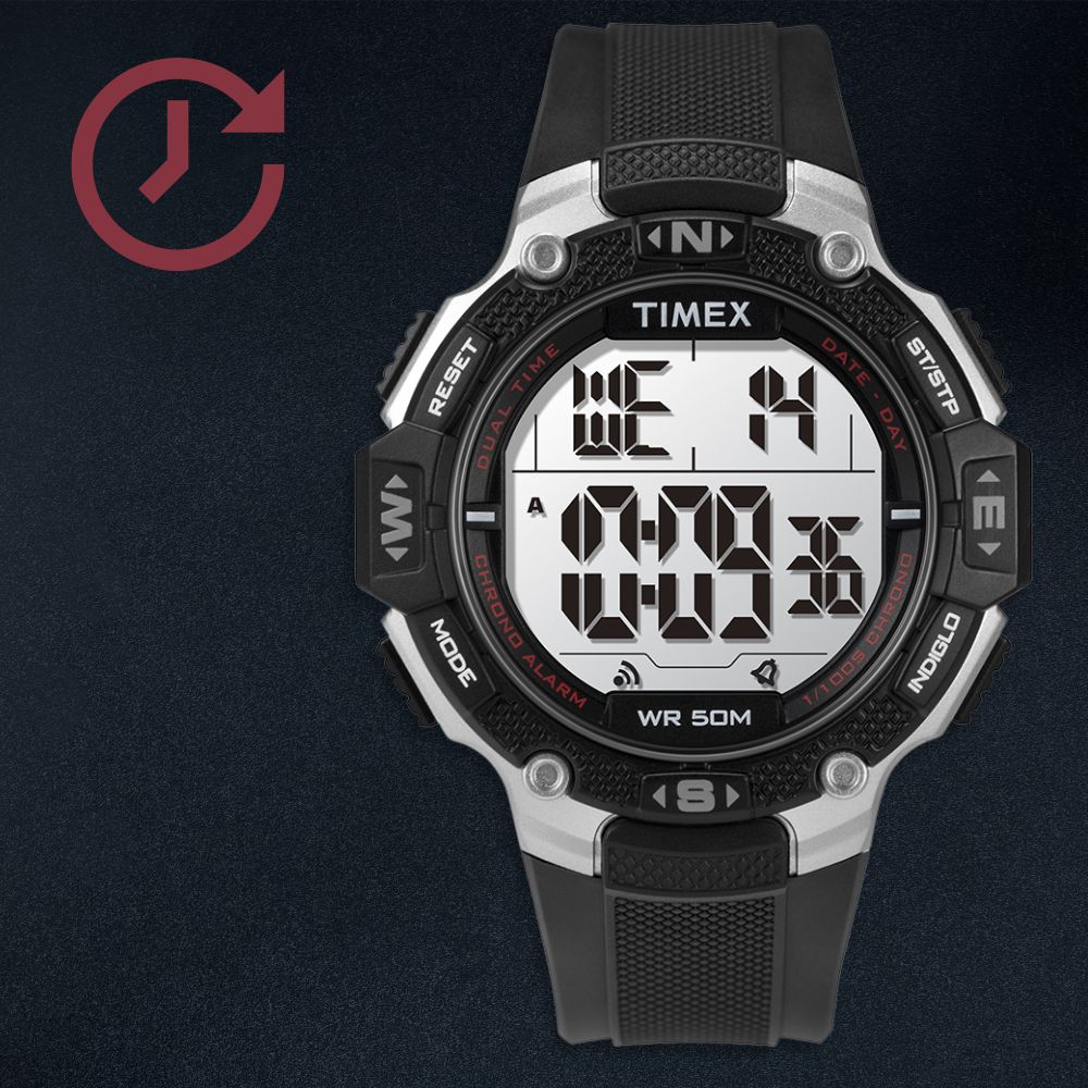 Stoper i timer w zegarku Timex DGTL Rugged