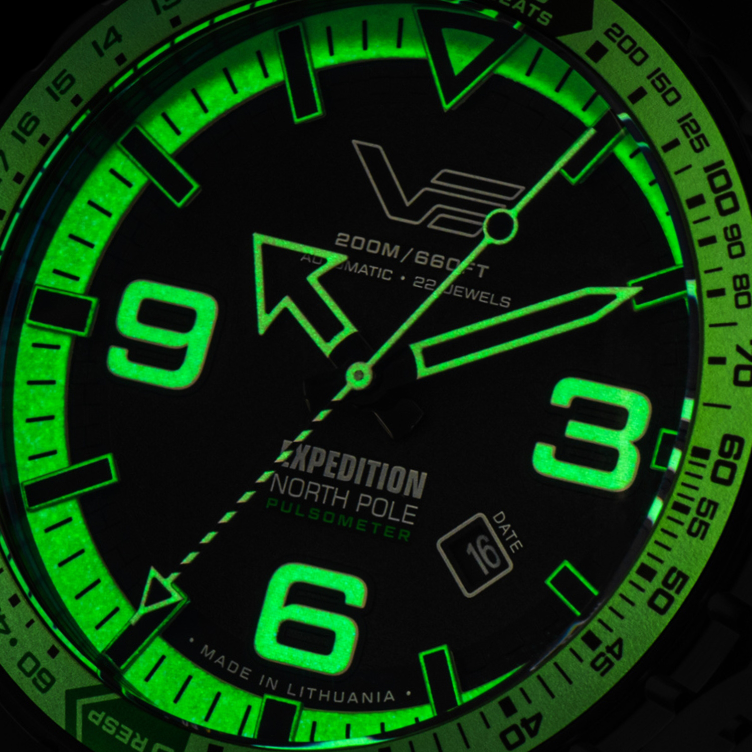 Vostok Europe Expedition North Polar Night YN55-597C731