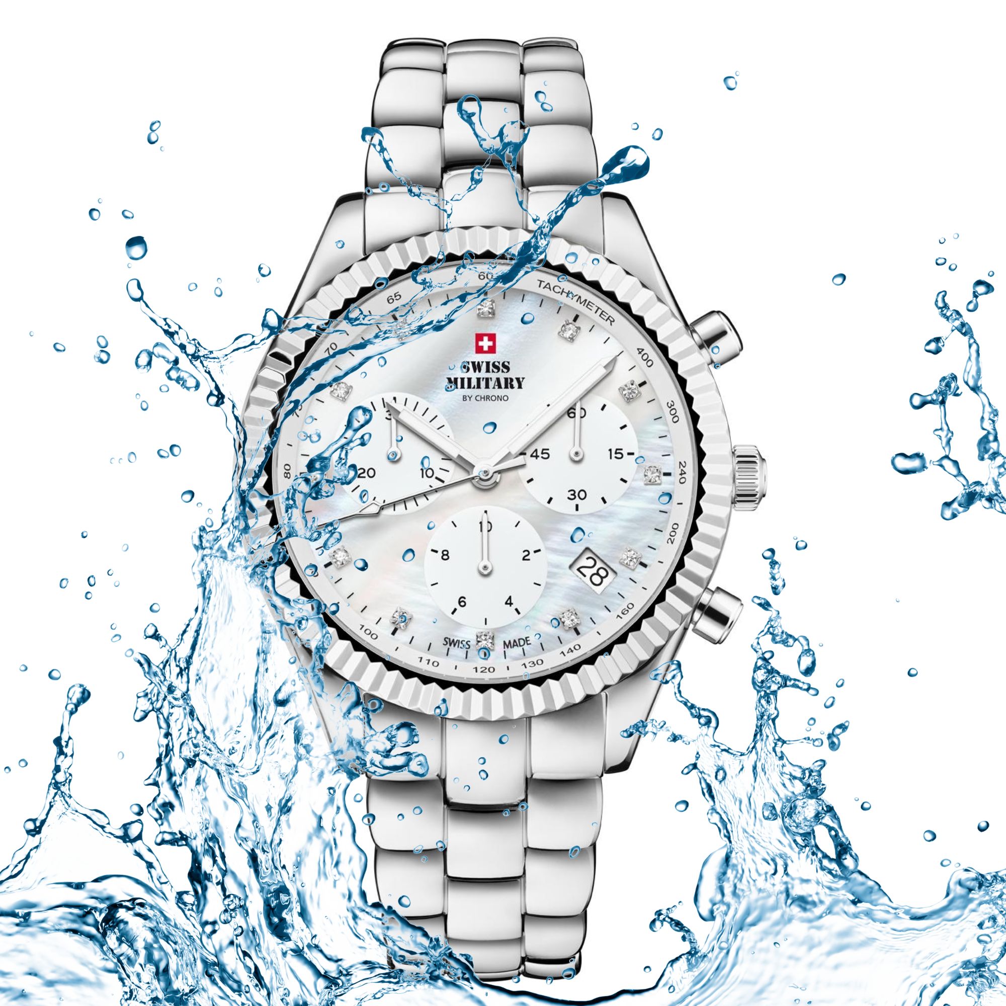 Zegarek z wodoszczelnością na poziomie 100m