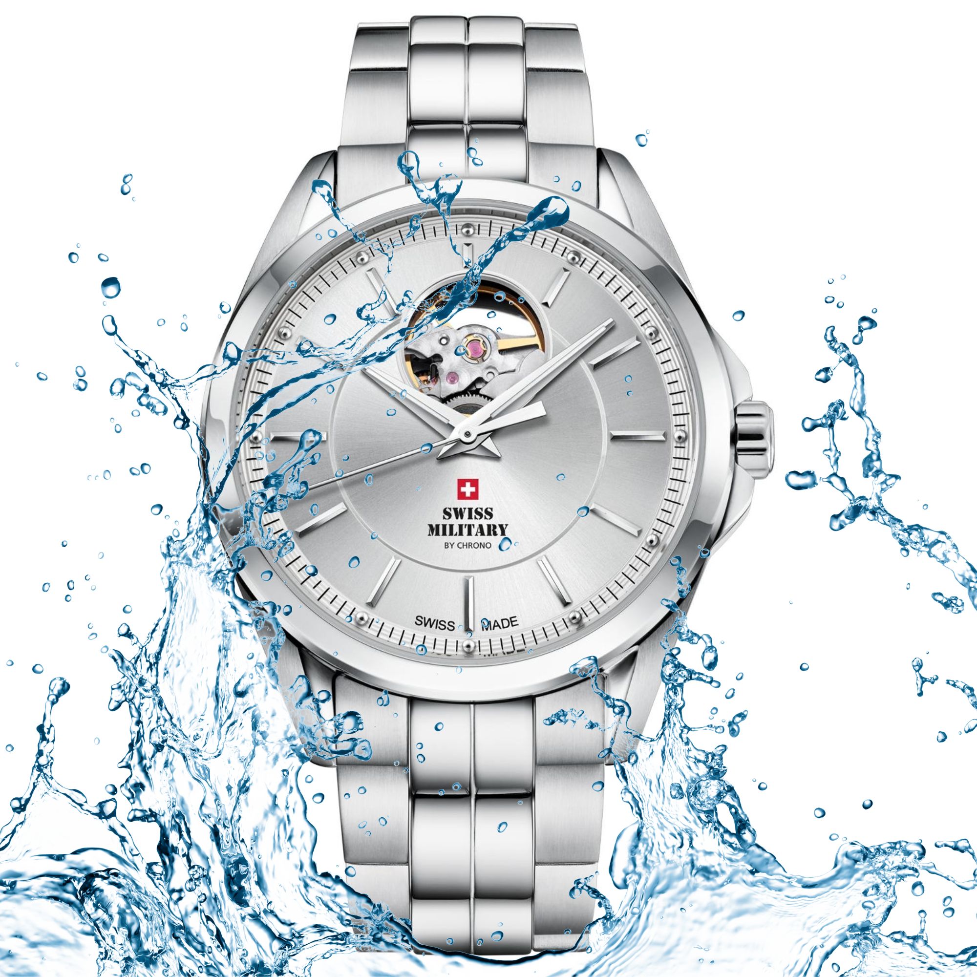 Zegarek z wodoszczelnością na poziomie 100m