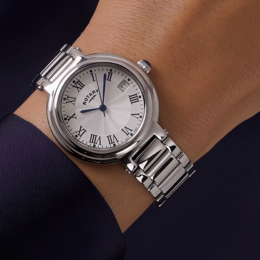 Szkło szafirowe zegarka Rotary Heritage RLB10009/70