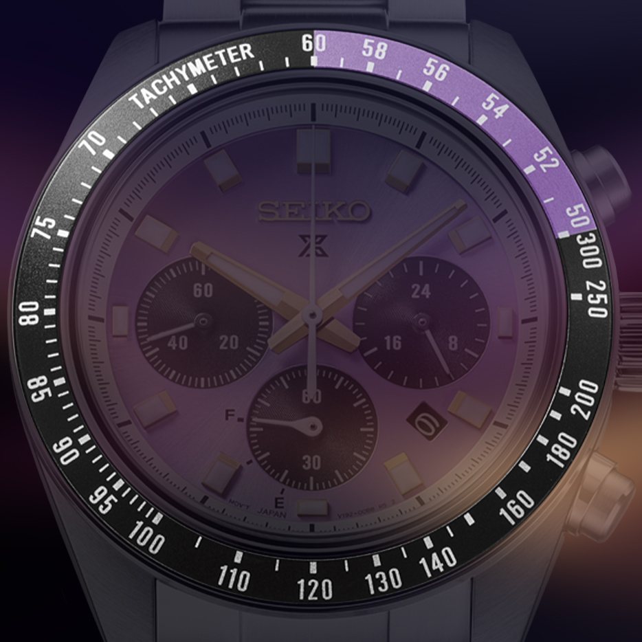 Tachymetr w zegarku Seiko Prospex Speedtimer