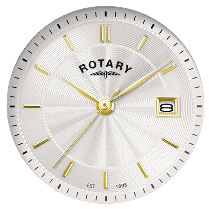 Tarcza guilloche zegarka Rotary Windsor LS05423/70