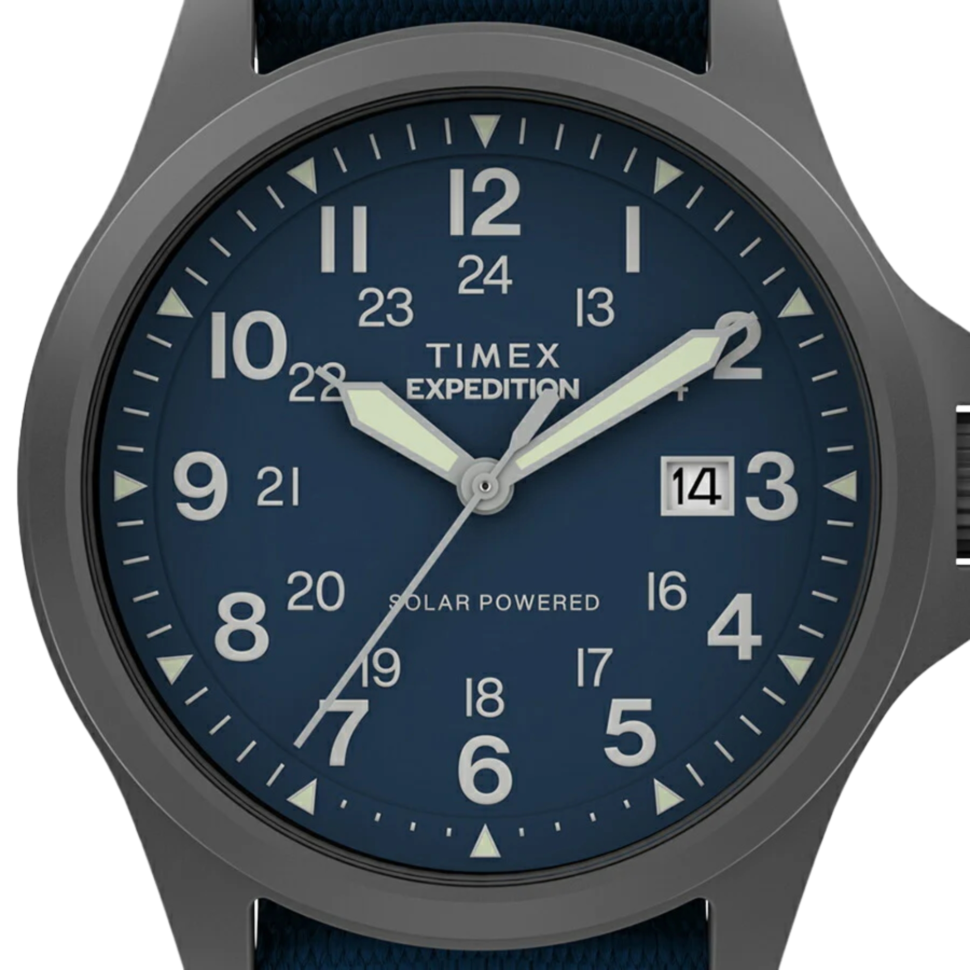 Tarcza zegarka Timex Expedition Field Post Solar TW2Y31700 - solarny zegarek outdoorowy