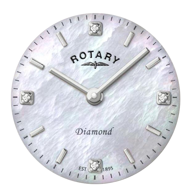 Tarcza z masy perłowej zegarka Rotary Diamond LB00899/07/D
