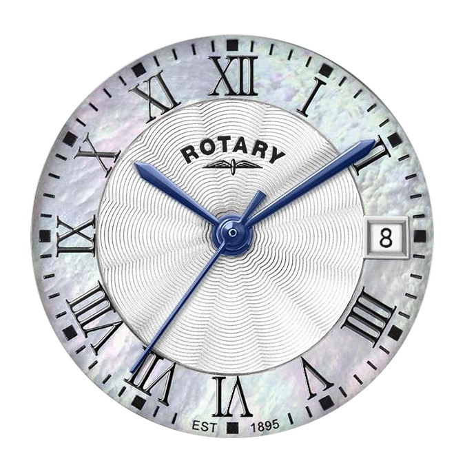 Tarcza z masy perłowej zegarka Rotary RLB10007/07