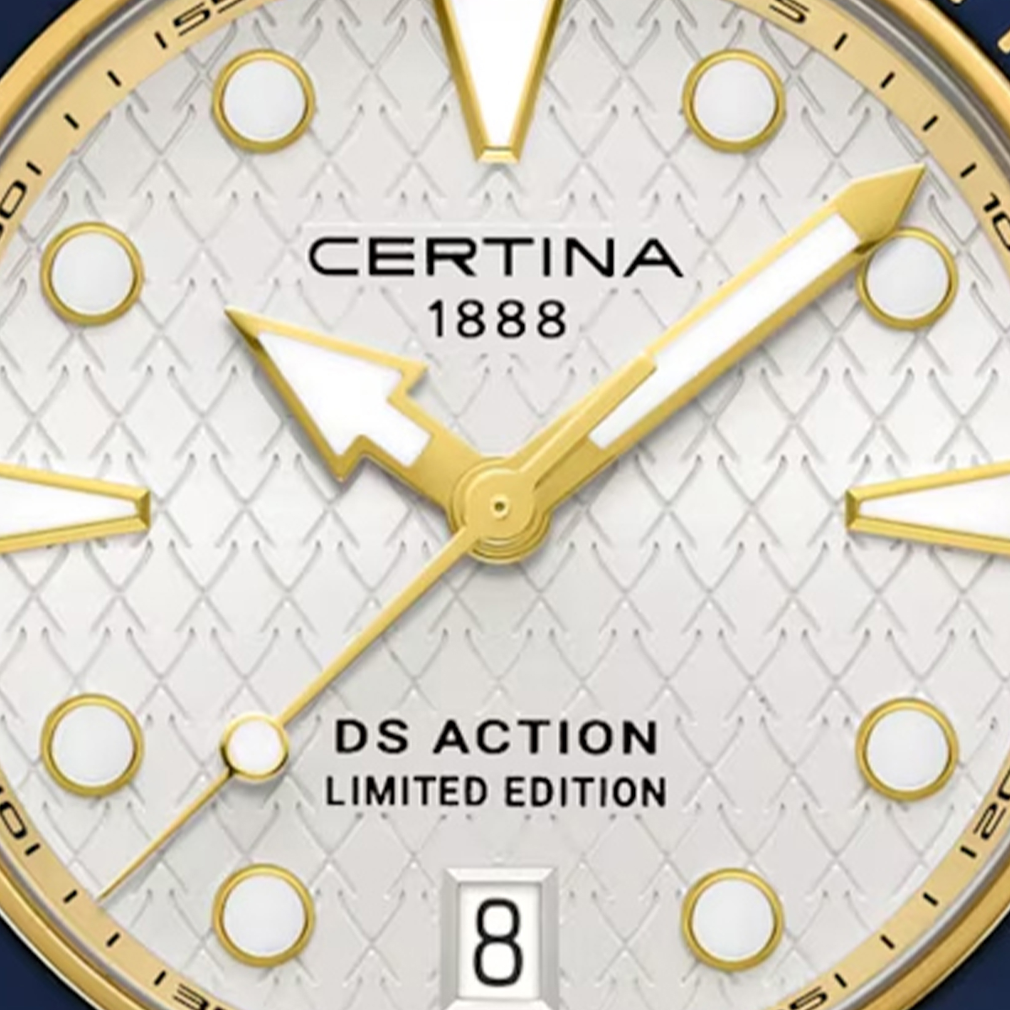 Tarcza zegarka Certina DS Action Ebba Andersson Limited Edition