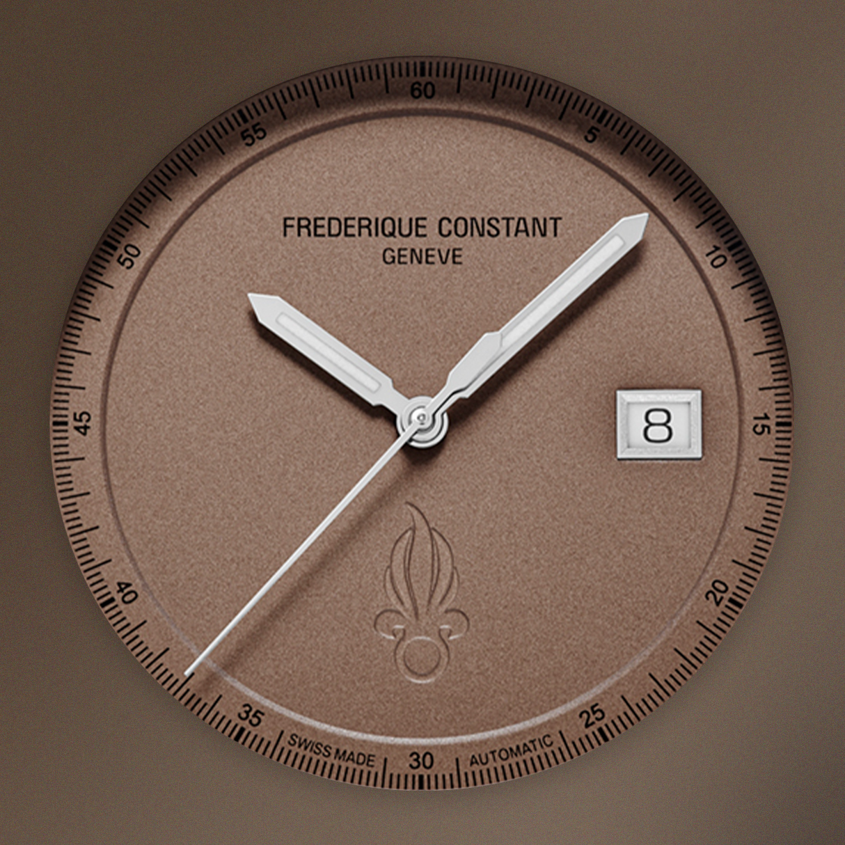 Tarcza zegarka Frederique Constant Highlife Automatic x Legion Etrangere FC-303LBR3NH26