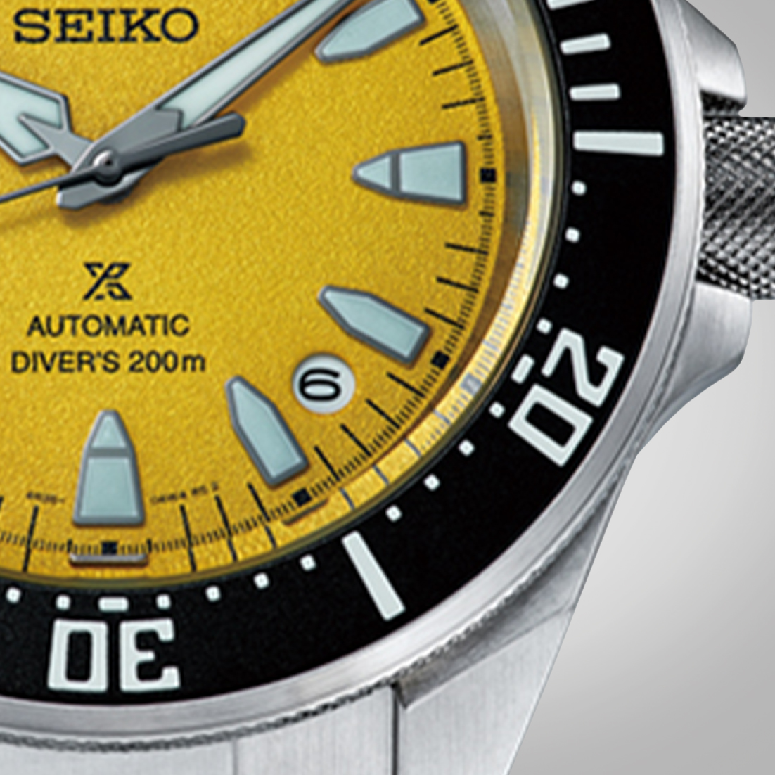 Tarcza zegarka Seiko Prospex Samurai Asia-Pacific Limited Edition z datownikiem