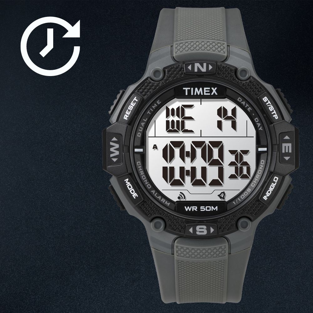 Stoper i timer w zegarku Timex DGTL Rugged