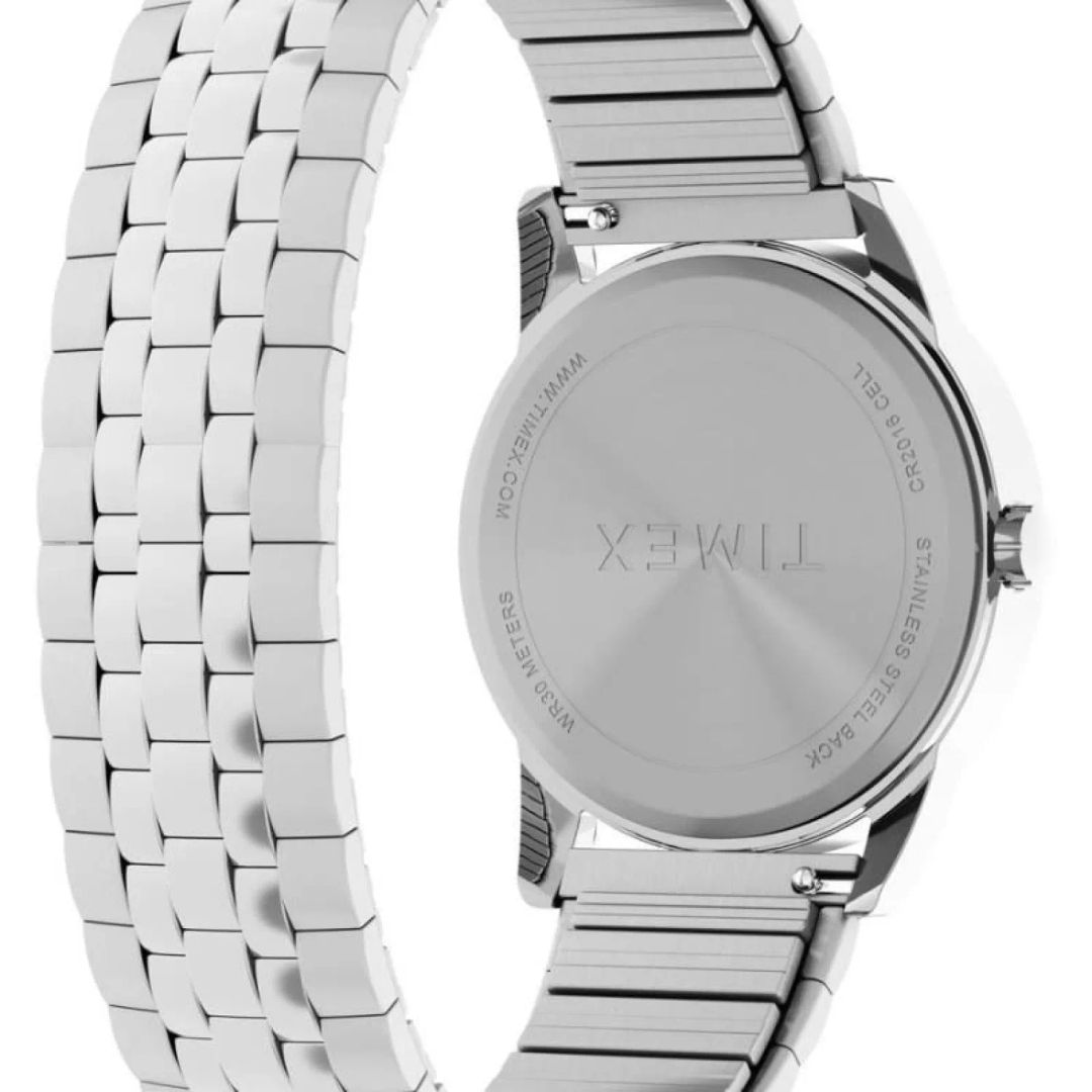 Dekielek i tył bransoletki zegarka marki Timex Easy Reader Classic