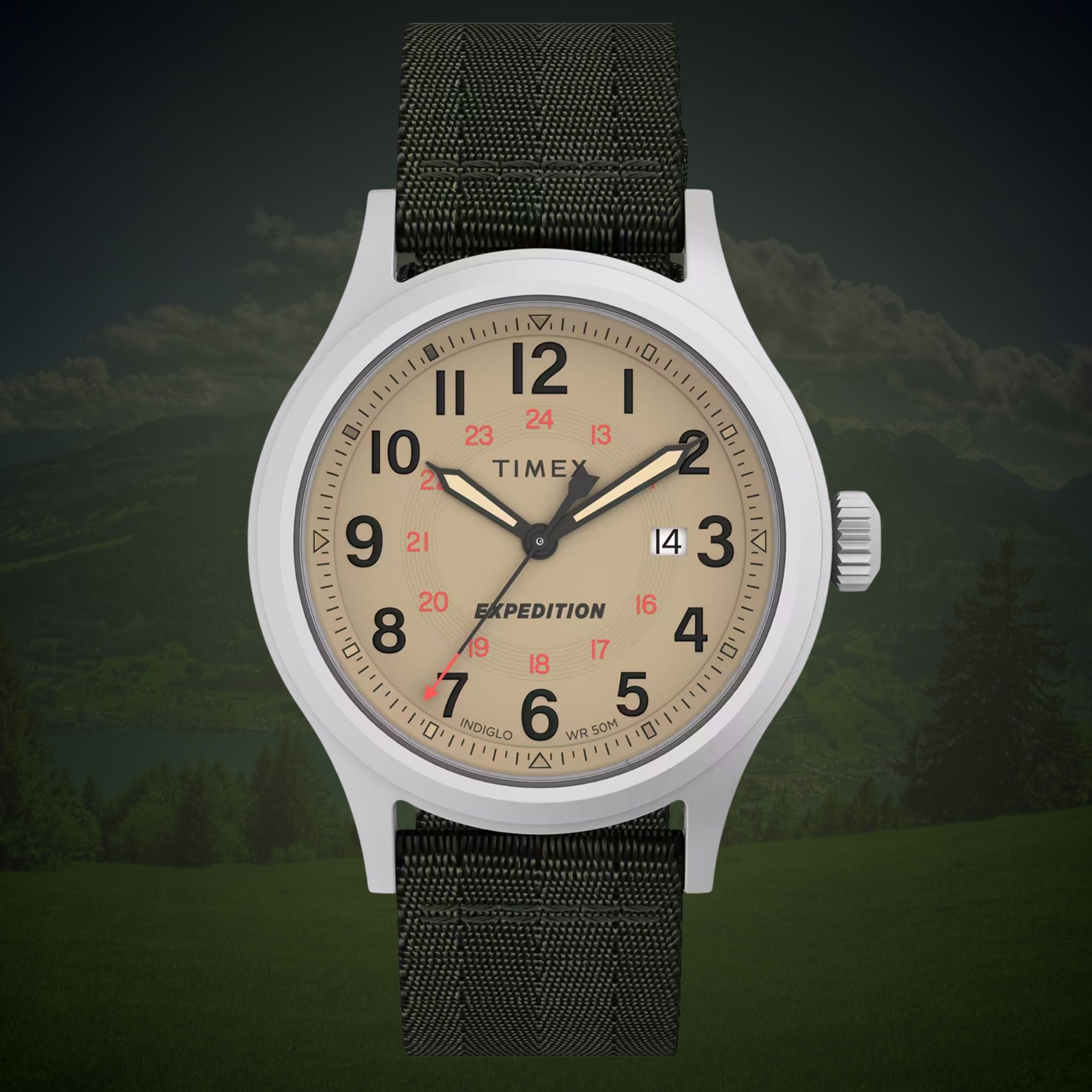 Zegarek Timex Expedition North Sierra w terenie 