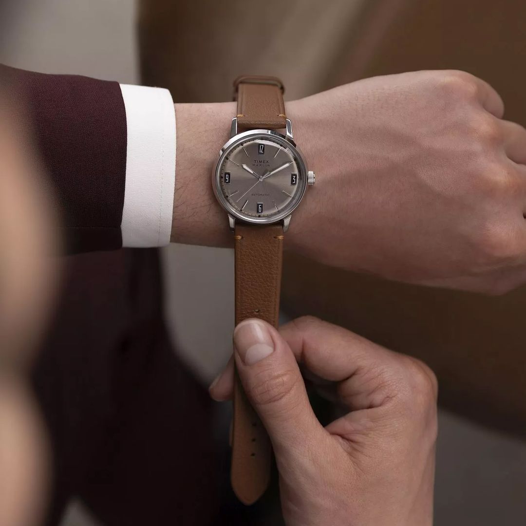 Timex Marlin Automatic TW2W59300 na nadgarstku