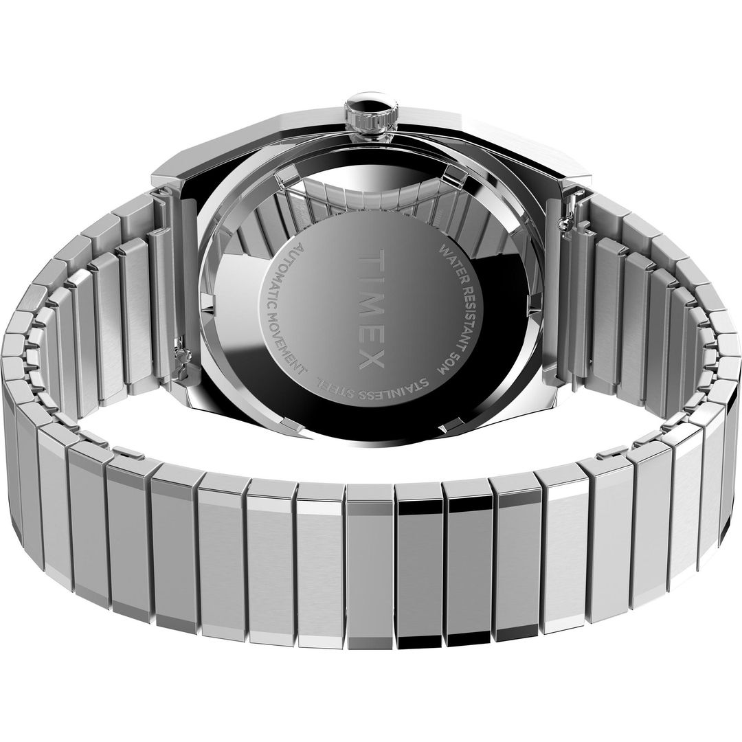 Bransoleta i dekiel Timex Automatic E-Line TW2Y07400