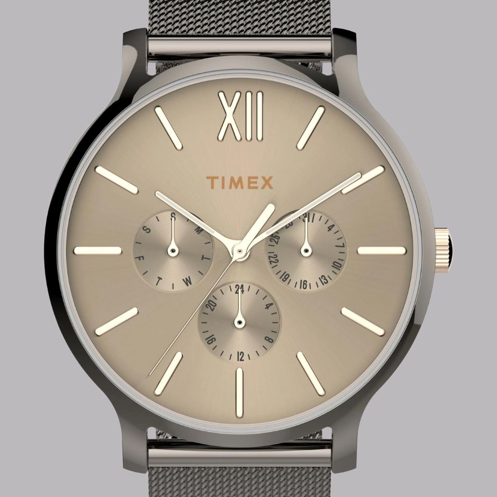 Timex TW2T74700 damski zegarek z datownikiem