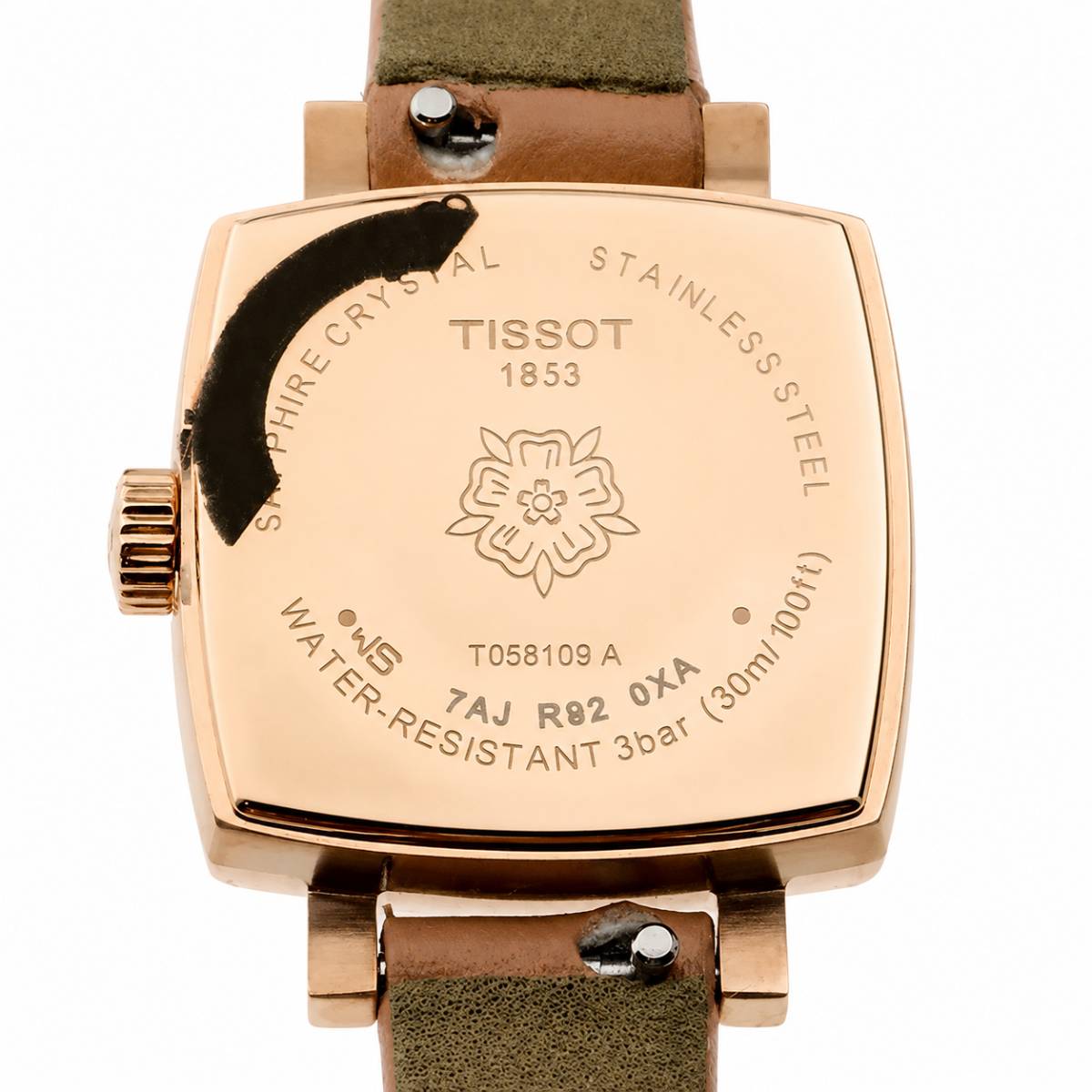Grawer na deklu dla zegarka Tissot T058.109.36.031.01-POWYSTAWOWY
