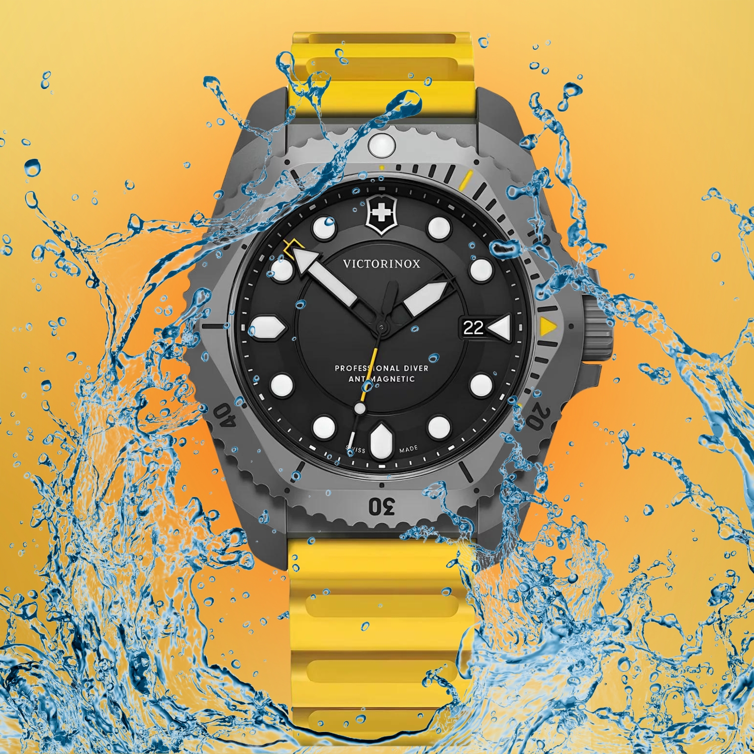 Victorinox Dive Pro Quartz Titanium zegarek do nurkowania